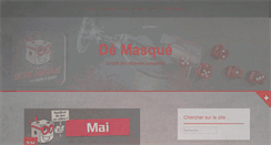 Desktop Screenshot of de-masque.net